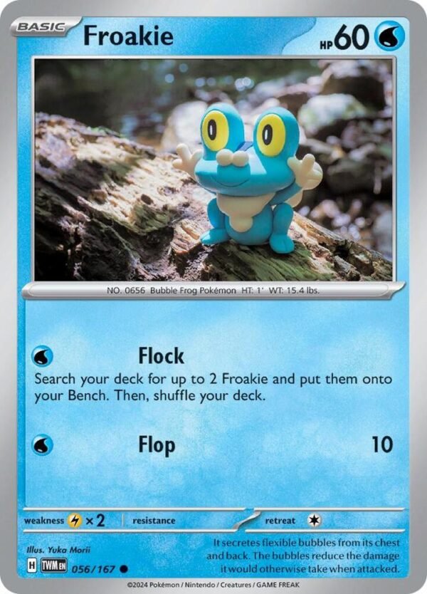 Froakie 056/167 Normal SV06: Twilight Masquerade Froakie 056/167 Normal SV06: Twilight Masquerade