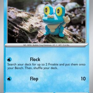 Froakie 056/167 Reverse Holofoil SV06: Twilight Masquerade Froakie 056/167 Reverse Holofoil SV06: Twilight Masquerade