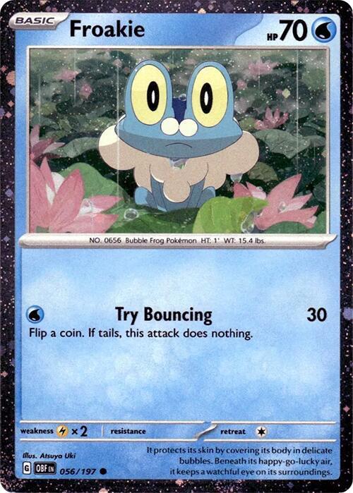Froakie 056/197 (Cosmos Holo) Holofoil Miscellaneous Cards & Products Froakie 056/197 (Cosmos Holo) Holofoil Miscellaneous Cards & Products