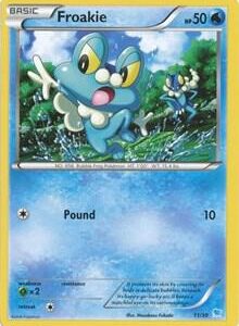 Froakie (11) 11/30 Normal XY Trainer Kit: Pikachu Libre & Suicune