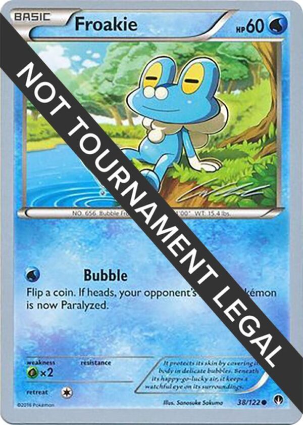 Froakie 2016 (Cody Walinski) 38/122 Normal World Championship Decks
