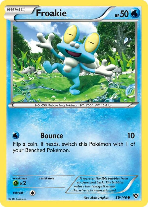 Froakie 39/146 Normal XY Base Set