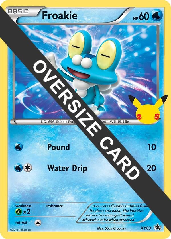 Froakie XY03 Normal First Partner Pack Froakie XY03 Normal First Partner Pack
