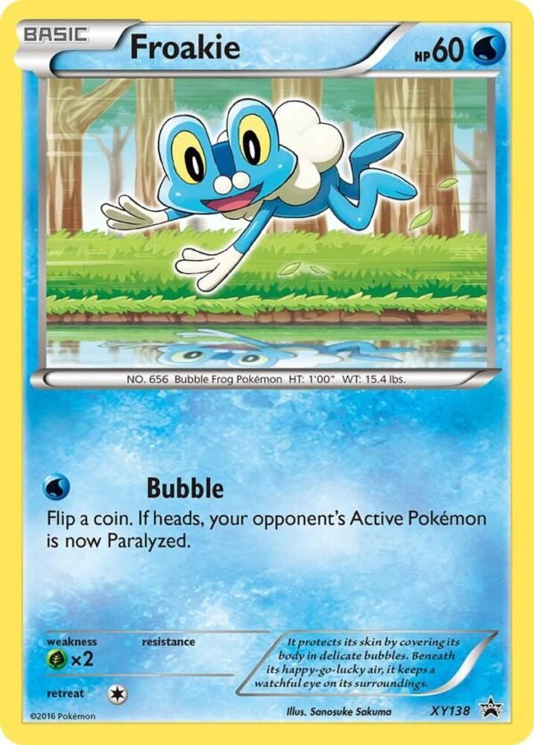 Froakie XY138 Holofoil XY Promos Froakie XY138 Holofoil XY Promos
