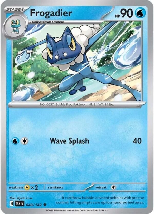 Frogadier 040/142 Normal SV07: Stellar Crown
