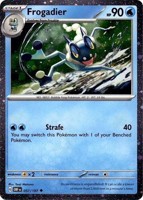 Frogadier 057/197 (Cosmos Holo) Holofoil Miscellaneous Cards & Products Frogadier 057/197 (Cosmos Holo) Holofoil Miscellaneous Cards & Products