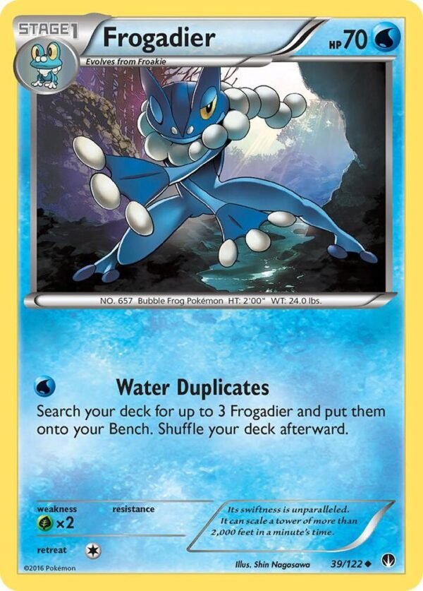 Frogadier 39/122 Reverse Holofoil XY – BREAKpoint