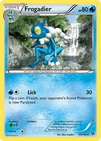 Frogadier | 40/146 | Reverse Holofoil | XY Base Set
