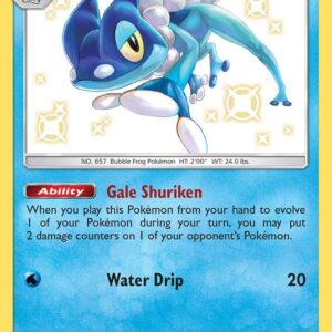 Frogadier SV12/SV94 Holofoil Hidden Fates: Shiny Vault Frogadier SV12/SV94 Holofoil Hidden Fates: Shiny Vault