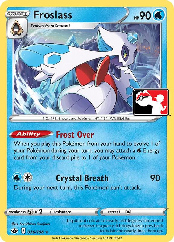 Froslass 036/198 Normal Prize Pack Series Cards