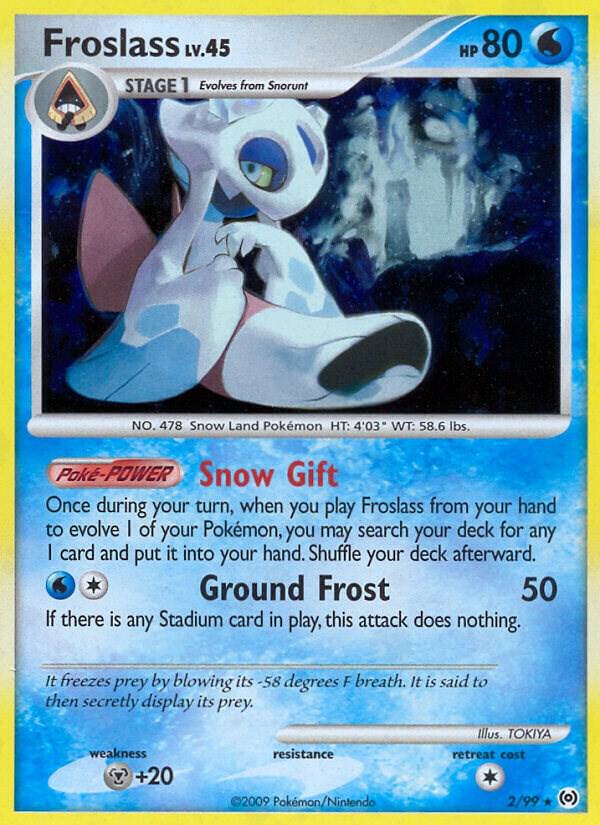 Froslass 2/99 Holofoil Arceus Froslass 2/99 Holofoil Arceus