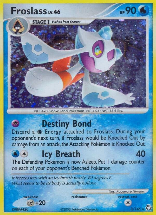 Froslass 3/146 Reverse Holofoil Legends Awakened