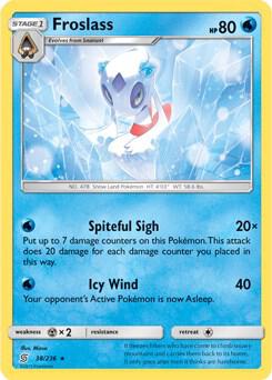 Froslass 38/236 (SM Unified Minds) 038/236 Normal Deck Exclusives