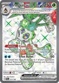 Froslass ex | 217/182 | Holofoil | SV04: Paradox Rift
