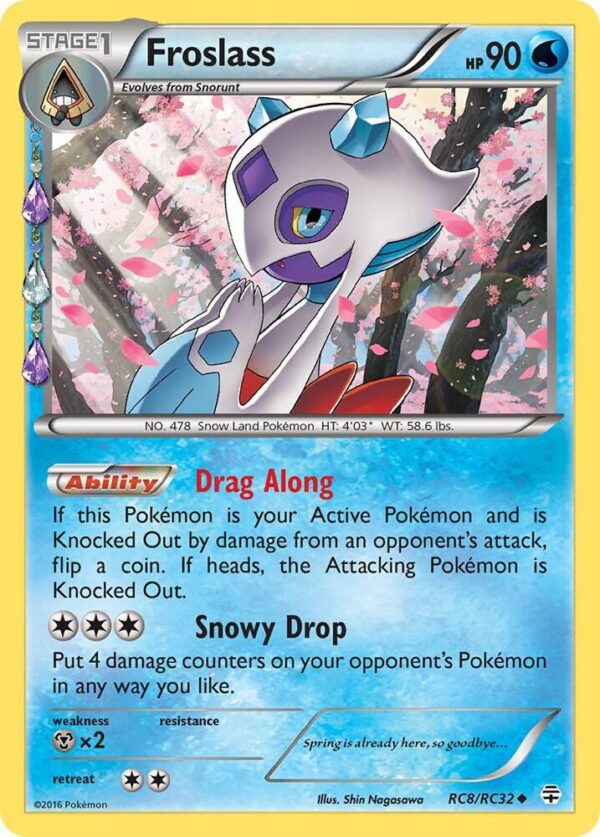 Froslass RC8/RC32 Holofoil Generations: Radiant Collection Froslass RC8/RC32 Holofoil Generations: Radiant Collection
