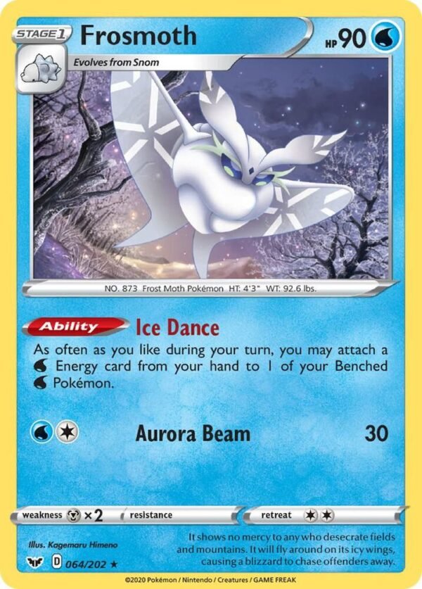 Frosmoth 064/202 (Non-Holo) Normal Deck Exclusives Frosmoth 064/202 (Non-Holo) Normal Deck Exclusives