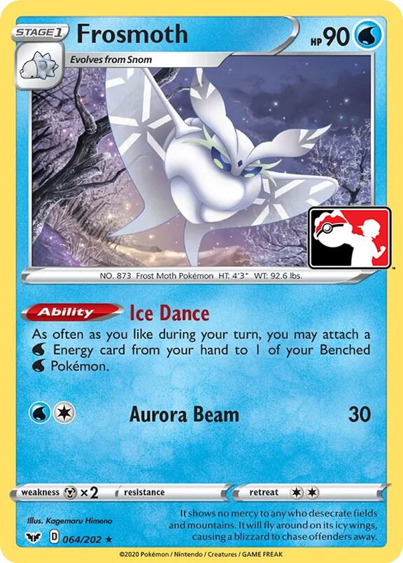 Frosmoth 064/202 Normal Prize Pack Series Cards