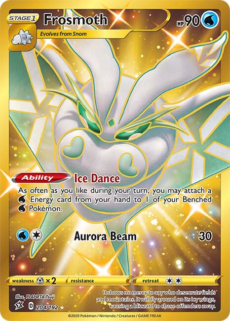 Frosmoth (Secret) 204/192 Holofoil SWSH02: Rebel Clash Frosmoth (Secret) 204/192 Holofoil SWSH02: Rebel Clash