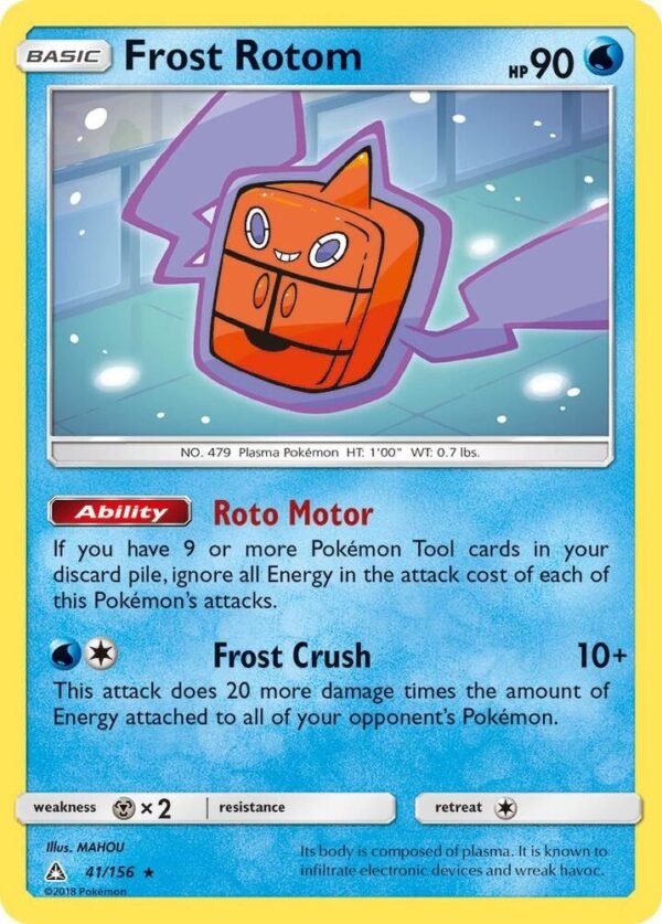 Frost Rotom 41/156 Reverse Holofoil SM – Ultra Prism