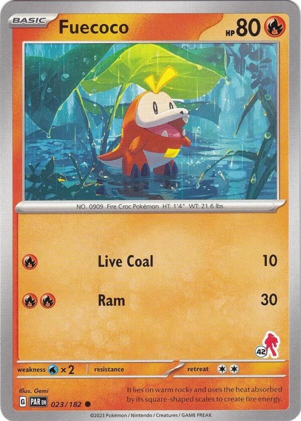 Fuecoco Armarouge 42 023/182 Normal Battle Academy 2024