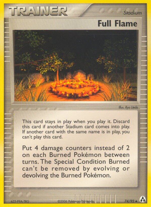 Full Flame 74/92 Reverse Holofoil Legend Maker Full Flame 74/92 Reverse Holofoil Legend Maker
