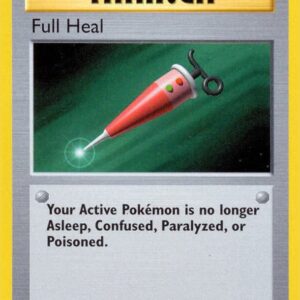 Full Heal 082/102 Unlimited Base Set (Shadowless)