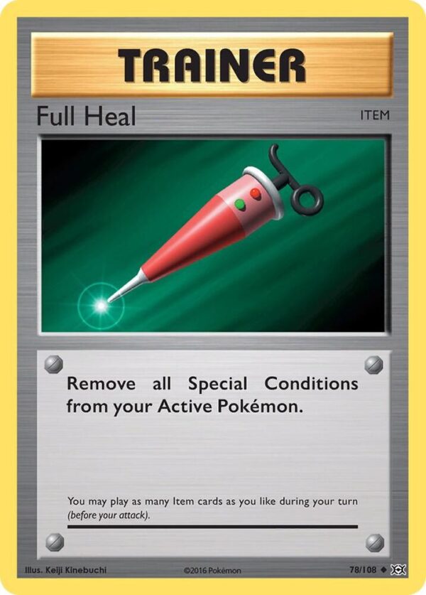Full Heal 78/108 Normal XY – Evolutions Full Heal 78/108 Normal XY – Evolutions