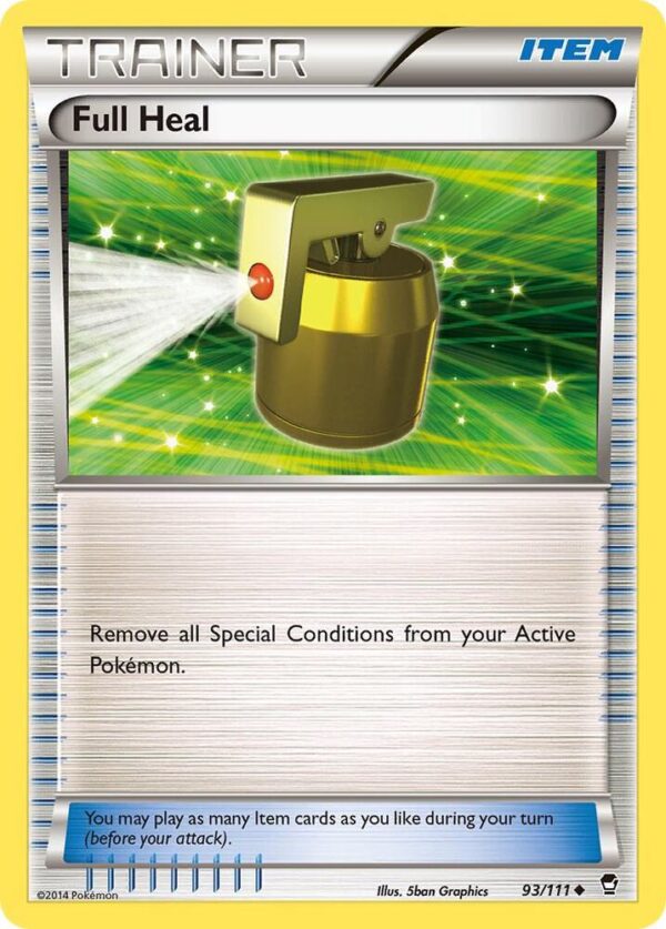 Full Heal 93/111 Normal XY – Furious Fists Full Heal 93/111 Normal XY – Furious Fists