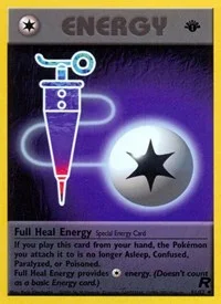 Full Heal Energy | 81/82 | 1st Edition | Team Rocket