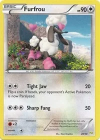 Furfrou (#20 | Noivern) | 20/30 | Normal | XY Trainer Kit: Sylveon & Noivern