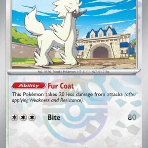 Furfrou (Master Ball Pattern) 088/131 Holofoil SV: Prismatic Evolutions Furfrou (Master Ball Pattern) 088/131 Holofoil SV: Prismatic Evolutions