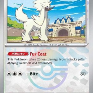 Furfrou (Poke Ball Pattern) 088/131 Holofoil SV: Prismatic Evolutions Furfrou (Poke Ball Pattern) 088/131 Holofoil SV: Prismatic Evolutions