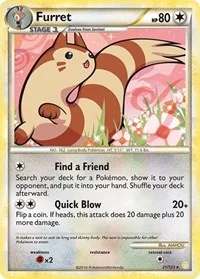 Furret | 21/123 | Reverse Holofoil | HeartGold SoulSilver