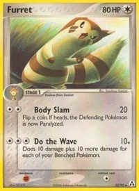 Furret | 33/92 | Reverse Holofoil | Legend Maker