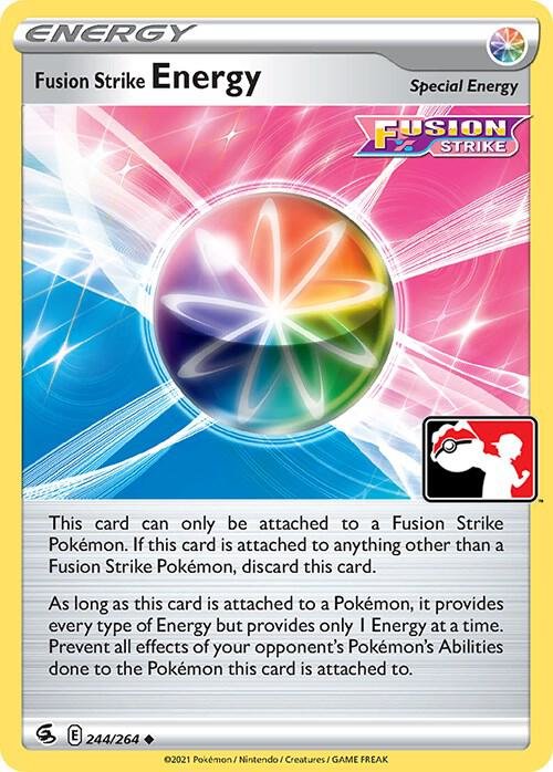 Fusion Strike Energy 244/264 Holofoil Prize Pack Series Cards