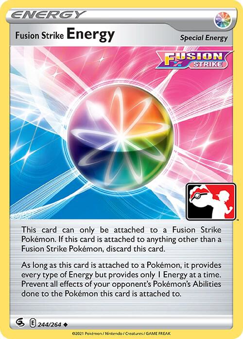 Fusion Strike Energy 244/264 Normal Prize Pack Series Cards