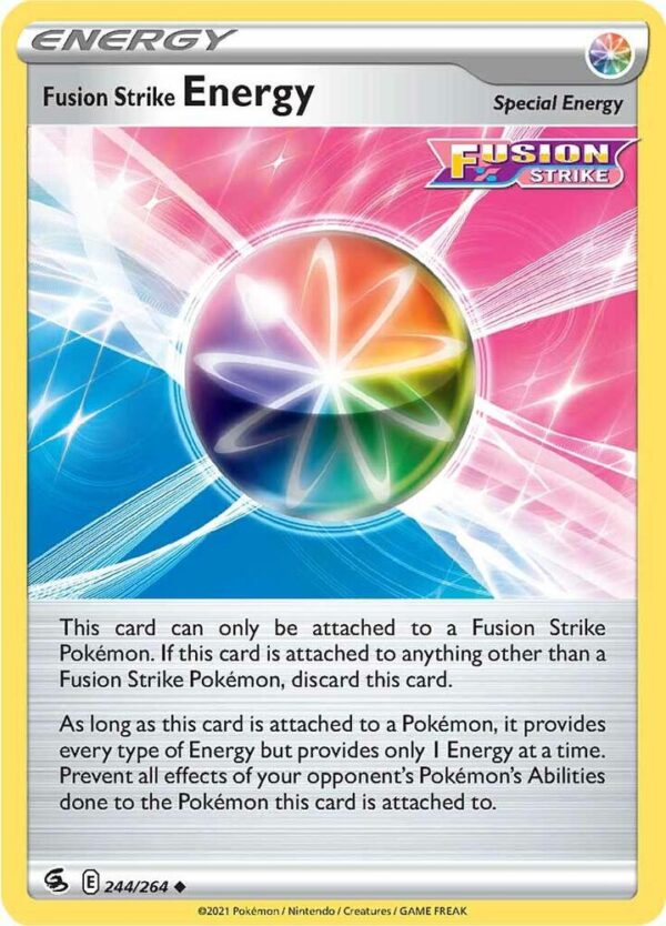 Fusion Strike Energy 244/264 Normal SWSH08: Fusion Strike