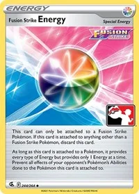 Fusion Strike Energy | 244/264 | Holofoil | Prize Pack Series Cards Fusion Strike Energy | 244/264 | Holofoil | Prize Pack Series Cards