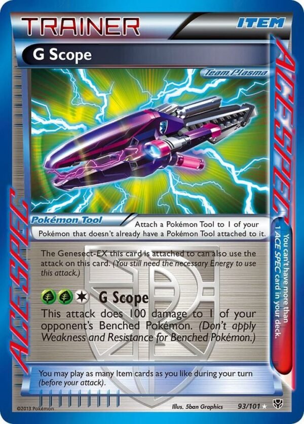 G Scope (Team Plasma) 93/101 Holofoil Plasma Blast
