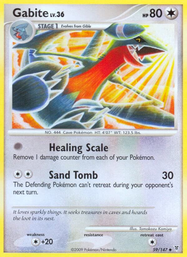 Gabite 59 Reverse Holofoil Supreme Victors