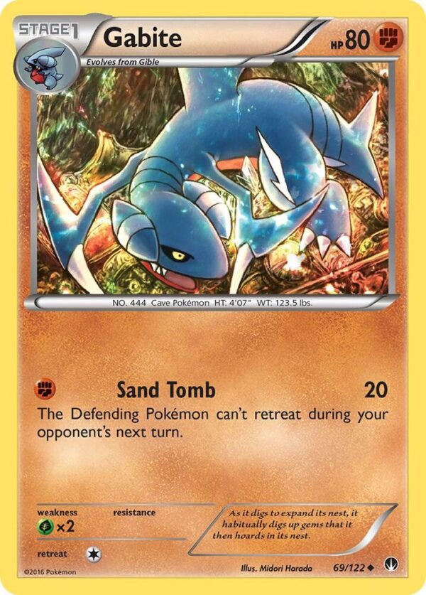 Gabite 69/122 Normal XY – BREAKpoint