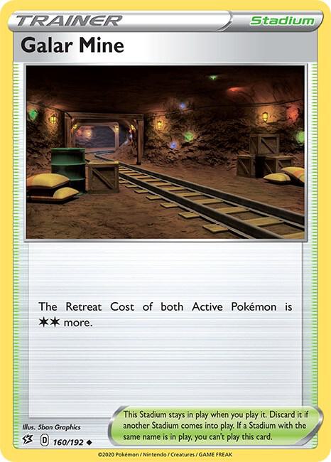 Galar Mine 160/192 Normal SWSH02: Rebel Clash