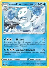 Galarian Darmanitan | 44/189 (Cracked Ice Holo) | 044/189 | Holofoil | Deck Exclusives