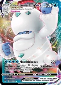 Galarian Darmanitan VMAX | 037/185 | Holofoil | SWSH04: Vivid Voltage
