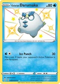 Galarian Darumaka | SV023/SV122 | Holofoil | Shining Fates: Shiny Vault
