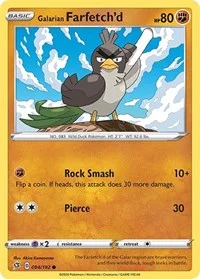 Galarian Farfetch'd | 094/192 | Reverse Holofoil | SWSH02: Rebel Clash Galarian Farfetch'd | 094/192 | Reverse Holofoil | SWSH02: Rebel Clash