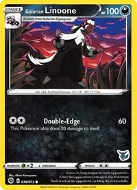 Galarian Linoone | 036/073 (Eevee Stamped) | Normal | Battle Academy 2022