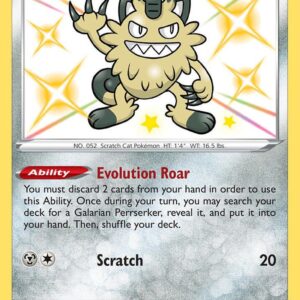Galarian Meowth SV086/SV122 Holofoil Shining Fates: Shiny Vault