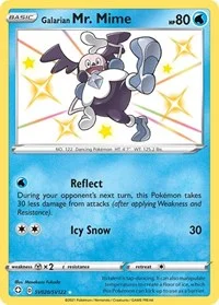 Galarian Mr. Mime | SV020/SV122 | Holofoil | Shining Fates: Shiny Vault