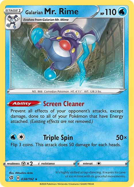 Galarian Mr. Rime 038/192 Normal SWSH02: Rebel Clash